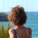 Sara Johnson on a coastal walk